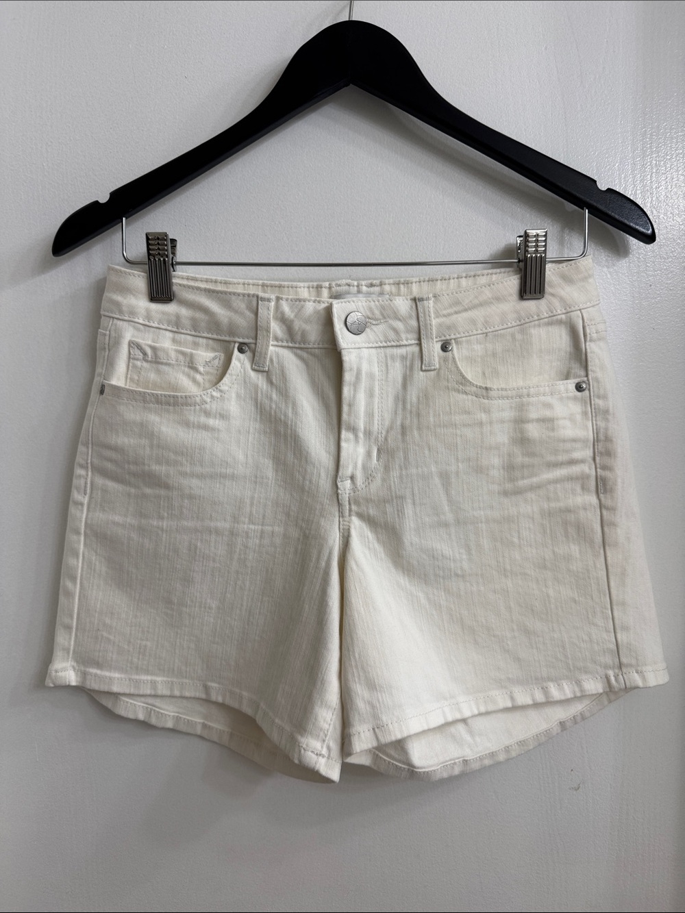 Jessica Simpson White Denim Shorts